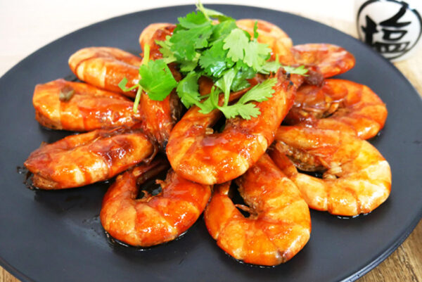 Braised Prawns