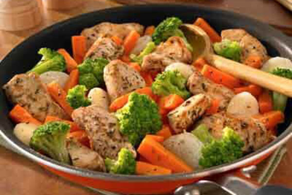 Chicken with Mixed Vegetables