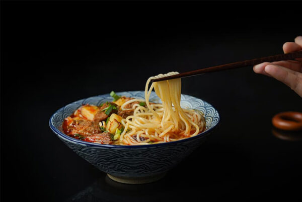 Fried Wooten Noodles in Soup