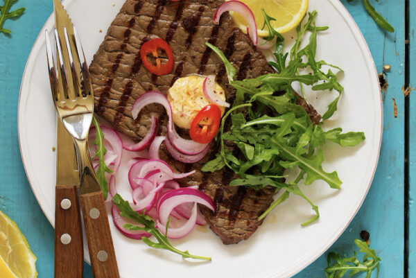 Sliced Beef with onions