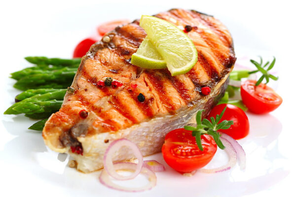 Sliced Fish with vegetable